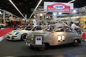 Saab 92b Deluxe (1954) - mit 29 PS starkem Zweizylinder-Zweitaktmotor - Retro Classics Bavaria 2019