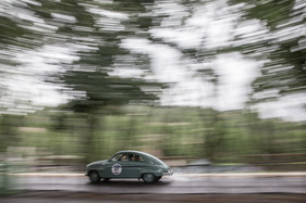 Saab 93 (1957) - an der Mille Miglia 2016