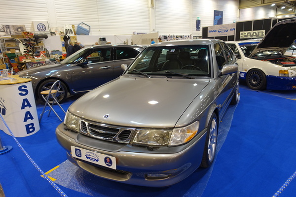 Saab 93 (2001) – auf dem Stand des 1. Deutschen Saab-Clubs – Essen Motor Show 2024