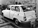 Saab 95 (1968) - mancher hätte sich das Kombiheck etwas eleganter gewünscht - Genfer Autosalon 1968