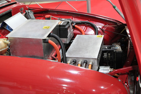 Bild Saab 95 (1968) - umgebaut von V4 auf Elektroantrieb im Jahr 2012 (Techno Classica 2018)