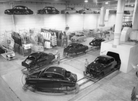 Saab 96 (1959) - im Spritzwerk