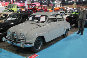 Saab 96 (1962) - mit Dreizylinder-Zweitaktmotor für EUR 15'990 angeboten - Rétromobile Paris 2020