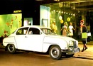 Saab 96 (1963) - modisch und elegant, Aufnahme aus dem Verkaufsprospekt von 1963