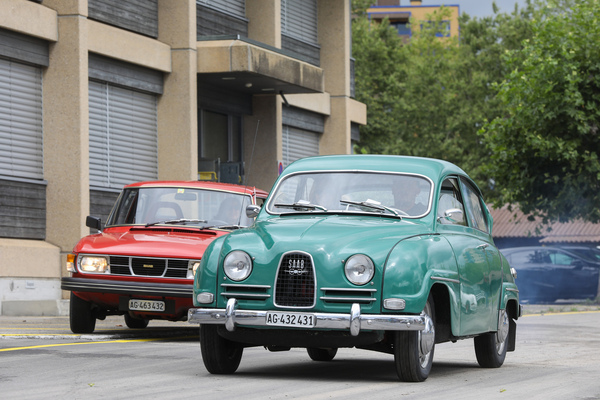 Bild Saab 96 (1964) - Oldtimer Sunday Morning Treffen Zug am 6. August 2023