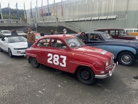 Bild Saab 96 (1965) – Der Zweitakter war unüberhörbar - Oldtimermesse St. Gallen