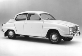 Saab 96 (1965) - Pressebild von 1964