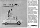 Saab 96 (1967) - aha - ein Saab - Werbung in der Automobil Revue