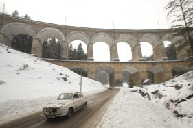 Saab 96 (1967) - an der Aflenzer Winterclassic 2013