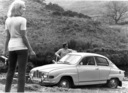 Saab 96 (1971) - in den frühen Siebzigerjahren wurden die Scheinwerfer eckig