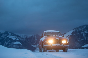 Saab 96 (1975) - Helles Licht für lange skandinavische Winter