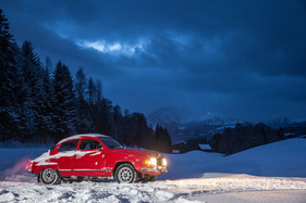 Saab 96 (1975) - Je tiefer der Schnee, desto überlegener der Saab im Vergleich zur Konkurrenz Saab 96 (1975) - Je tiefer der Schnee, desto überlegener der Saab im Vergleich zur Konkurrenz