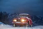 Saab 96 (1975) - Rot wie der Monte-Carlo-Siegerwagen von Erik Carlsson
