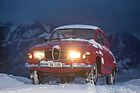 Saab 96 (1975) - Rot wie der Monte-Carlo-Siegerwagen von Erik Carlsson