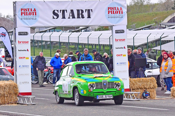 Saab 96 Gruppe 2 (1976) – Pista & Piloti Hillclimb Pferdsfeld 2023