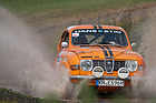 Image: Saab 96 V4 Group 2 (1974) in the "40 Years World Rally Championship" group at the Eifel Rallye Festival 2013
