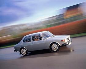 Saab 99 EMS (1976) - dynamisch bewegt