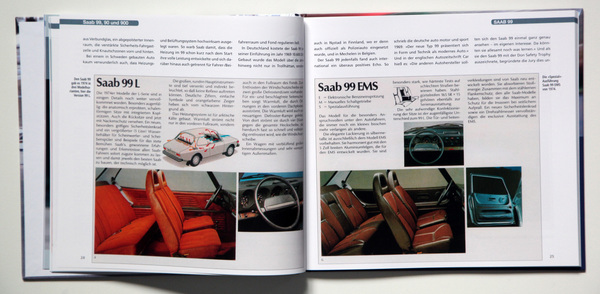 Saab 99 L - Verkaufsprospekte - Buch "Saab 99, 90 & 900 - 1968 - 1998"