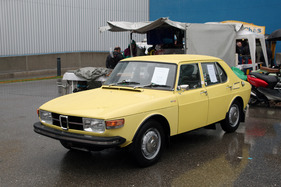 Saab 99 LE (1972) - angeboten auf dem Freigelände - Oldtimer- und Teilemarkt Fribourg 2014