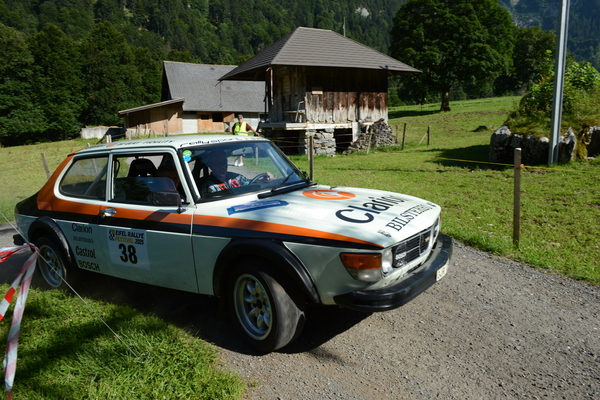 Saab 99 Turbo (1981) frisch vom Eifel Rallye Festival – IntSAAB 2025