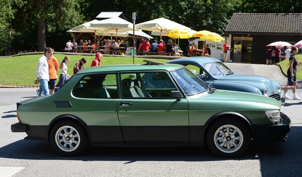 Saab 99 Turbo (1981) im Icon Square – IntSAAB 2025