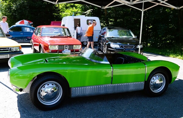 Saab Sonett I (1955) im Icon Square – IntSAAB 2025
