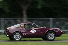 Saab Sonett II (1966) am Oldtimer GP Brugger Schachen 2019 - Starterfeld 1 «Oldtimer und Sportwagen»