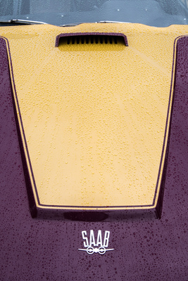 Saab Sonett II (1966) am Oldtimer GP Brugger Schachen 2019 - Starterfeld 1 «Oldtimer und Sportwagen»