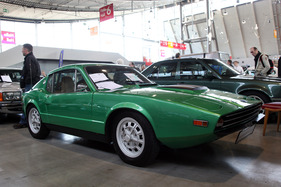 Saab Sonett Serie III (1971) - Euro 15'900 stand auf dem Preisschild, aber der originale Wagen war bereits am Freitagmorgen als "Verkauft" gekennzeichnet - Retro Classics Stuttgart 2014