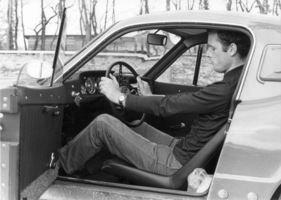 Saab Sonett V4 (1968) - sportliche Sitzposition im kleinen Sportcoupé