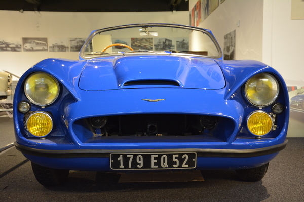 Salmson 2300 S von 1954 - in der Ausstellung zu Philippe Charbonneaux im Schlumpfmuseum