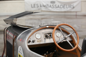 Salmson GSS AL3 - zwei Instrumente und ein grosses Lenkrad müssen reichen - Dolder Classics September 2015