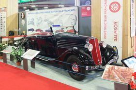 Bild Salmson S4D Cabriolet (1936) - vor der Restaurierung wuchsen Bäume durch den Boden - Rétromobile Paris 2020