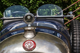 Salmson Voiturette (1927) Kühlerthermometer – Ecurie Anges Bleus im Boxenstop Tübingen 2025