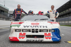 Sauber BMW M1 Gruppe 5 (1981) - Quester zusammen mit Surer