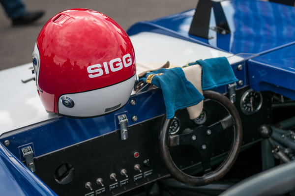 Bild Sauber C2 (1972) von Ernst Sigg am Indianapolis in Oerlikon 2014