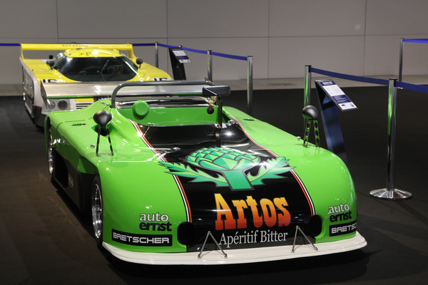 Image: Sauber C5 (1976) - entered in the 1977 24 Hours of Le Mans, shown in the racing car show by Lutziger Classic Cars - Auto Zürich 2019