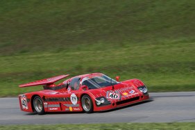 Sauber C6 (1982) at the Altbüron hill climb 2017 - field 3