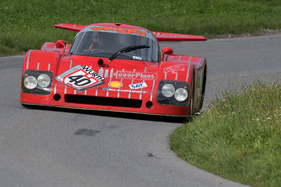 Sauber C6 (1982) an der Bergprüfung Altbüron 2017 - Feld 3