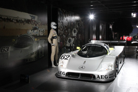 Sauber Mercedes C9 (1989) - Gesamtsieger der 24 Stunden von Le Mans im Jahr 1989 - in der Sonderschau Le Mans am Genfer Automobilsalon 2014