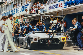 Sauber-Mercedes C9 (1989) - Group C racing car at Le Mans
