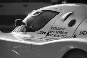 Sauber-Mercedes C9 (1989) - Sportwagen-Ästhetik von früher - an der Rétromobile Paris 2014