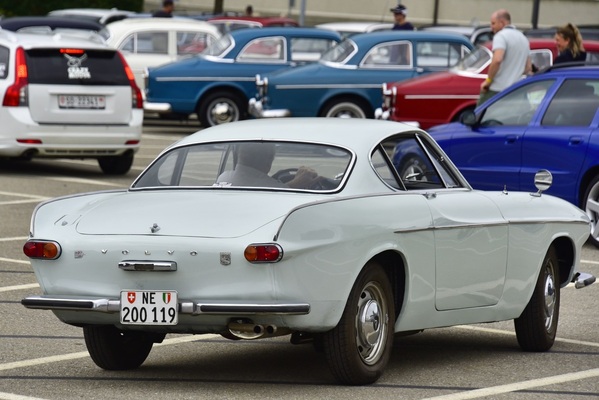 Bild: Saubere Sache: Volvo 1800 S (1968) – Swiss Volvo Meeting 2023
