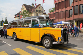 Saurer Alpenwagen 3A L4C (1953) - am Treffen Oldtimer in Obwalden (O-iO) 2018