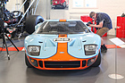 Sbarro Ford GT40 Replika (1982) - elf Stück entstanden und der Übergang von originalen, restaurierten Autos bis zur kompletten Replika ist fliessend - Sonderschau Sbarro Concept-Cars in der autobau erlebniswelt 2022