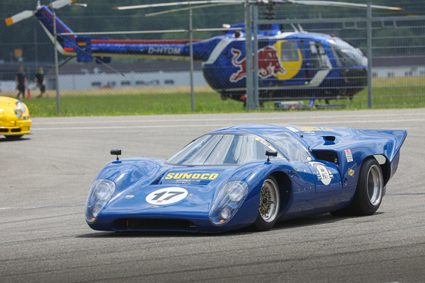 Sbarro Lola T70 (1969) - auf dem Vintage-Racing-Rundkurs - Klassikwelt Bodensee 2024