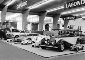 Sbarro Royale (1979) - inmitten der Sbarro-Kreationen BMW 328, Stash, Windhound, Function Car - Genfer Automobilsalon 1979