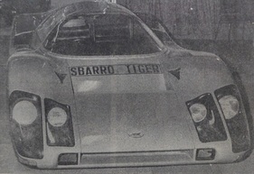 Sbarro Tiger (1973) – ohne Flügel und mit neuem Emblem auf der Nase