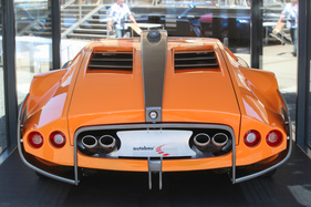 Sbarro autobau (2010) - mit Ferrari-Motor und Getriebe für Fredy Lienhard gebaut und den Le-Mans-Rennwagen nachempfunden - Sonderschau Sbarro Concept-Cars in der autobau erlebniswelt 2022