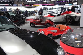 Sbarro - nostalgisch wird es vor allem bei den kleineren Autos - auf dem Genfer Automobilsalon 2015